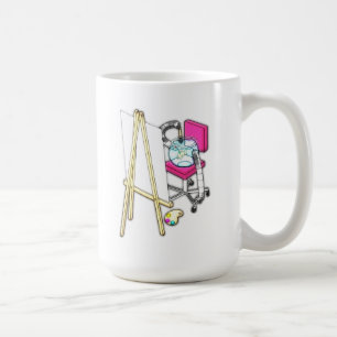 Farbe der Fische ("Aquarell") - Kaffeetasse