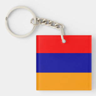 Farbe der Flagge Armeniens Schlüsselanhänger