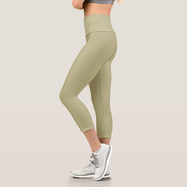 Farbe der grünen Folie | Classic | elegant Capri Leggings (Links)