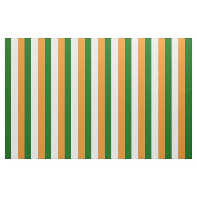Farbe der irischen Flagge, orange, weiß, grün Stoff (Fat Quarter (45,7 x 55,9 cm))