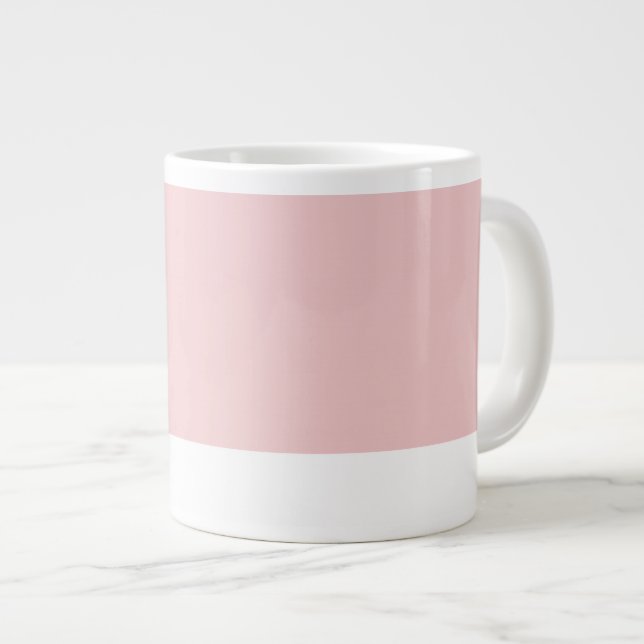 FARBE DER JAHRESTASSE | 2016 | Rose Quarz Jumbo-Tasse (Vorderseite Rechts)