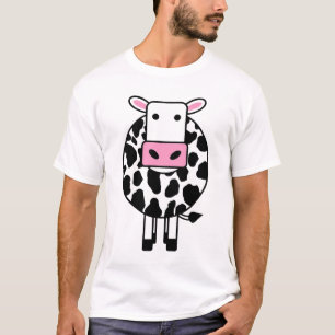 Farbe der KUH B&W hallo-rez T-Shirt