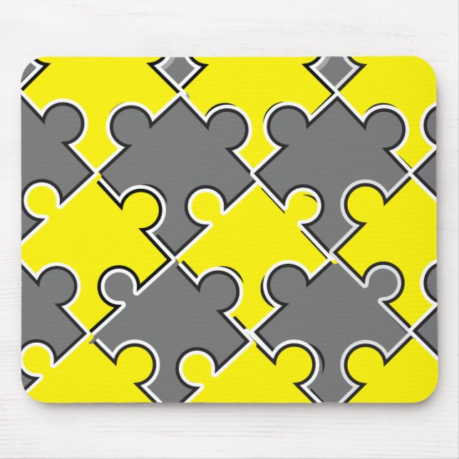 Farbe der Puzzleteile im Jahr 2021 Mousepad (Vorne)