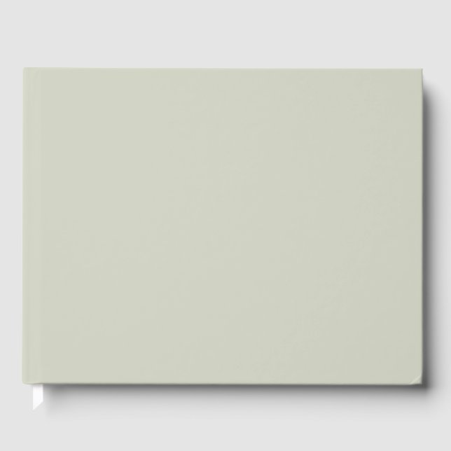 Farbe der weißen Seite Gästebuch (Vorderseite)