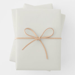 Farbe der weißen Taube Geschenkpapier Set