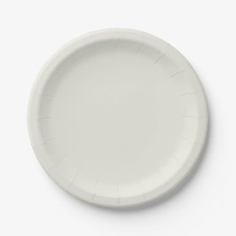 Farbe der weißen Taube Pappteller