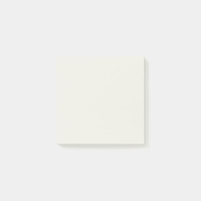 Farbe der weißen Taube Post-it Klebezettel (Vorderseite)
