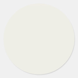 Farbe der weißen Taube Runder Aufkleber