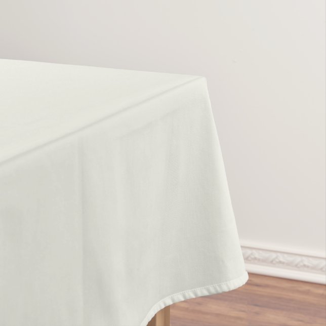 Farbe der weißen Taube Tischdecke (Beispiel)