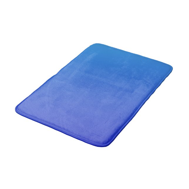 Farbe des blauen Farbverlaufs Badematte (Von Creator hochgeladen)