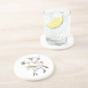 Farbe des Einhorns Untersetzer