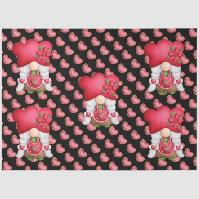 Farbe des Herzens anpassen Seidenpapier (Vorderseite)