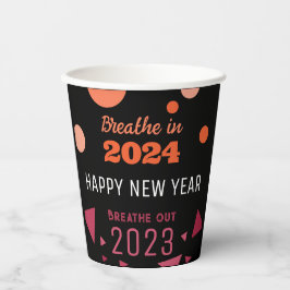 Farbe des Jahres 2024 - Neujahr 2023 Pappbecher