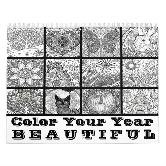 Farbe des Kalenders für Ihr Jahr Kalender (Titelbild)