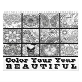 Farbe des Kalenders für Ihr Jahr Kalender