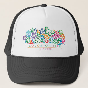 Farbe des Lebensauslegungs-Tucker-Hat Truckerkappe