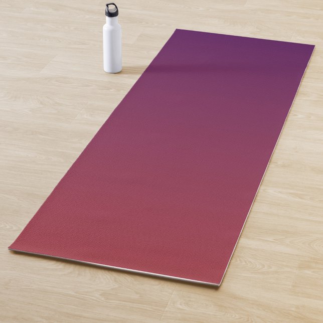 Farbe des Maroon-Farbverlaufs Yogamatte (Von Creator hochgeladen)