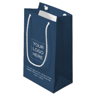 Farbe des Trends - Geschenktüte für ernsthafte bla