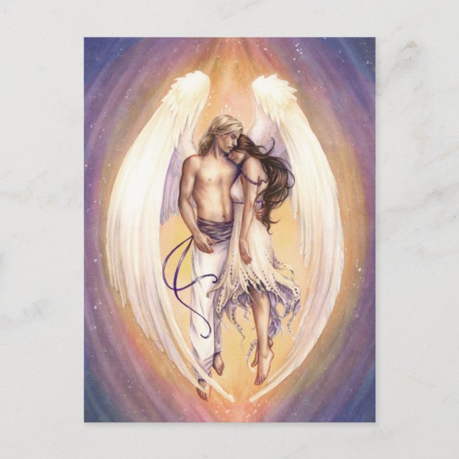 Farbe des Wädepersonals Postkarte (Vorderseite)