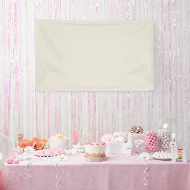Farbe des weißen Kaffees Banner (Party)