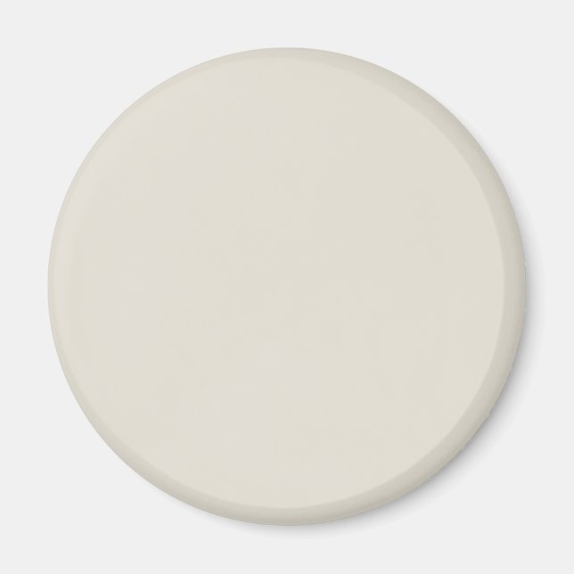 Farbe des weißen Kaffees Magnet (Vorne)