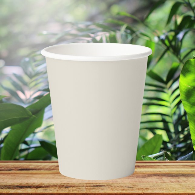 Farbe des weißen Kaffees Pappbecher (Von Creator hochgeladen)
