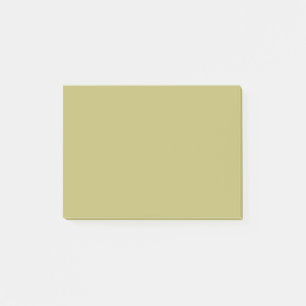 Farbe dunkel khaki post-it klebezettel