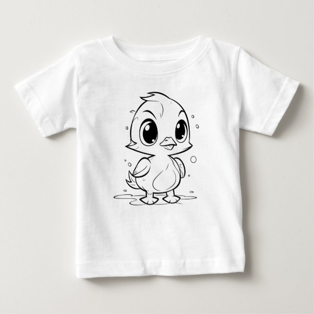Farbe es selbst! baby t-shirt (Vorderseite)