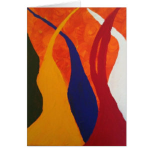 Farbe flammt Wind