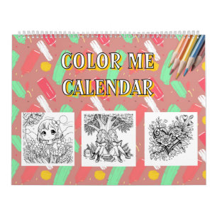 Farbe   Fun Adult Coloring Kalender
