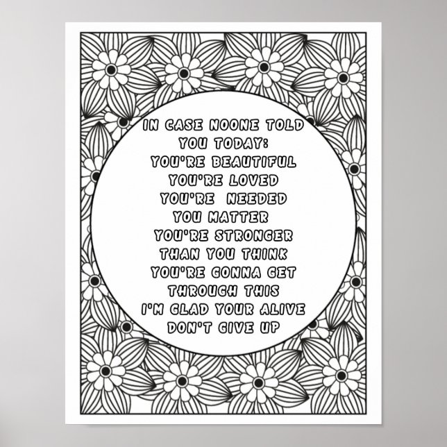 Farbe für die Welt: Vibrierende Farben der Positiv Poster (Vorne)