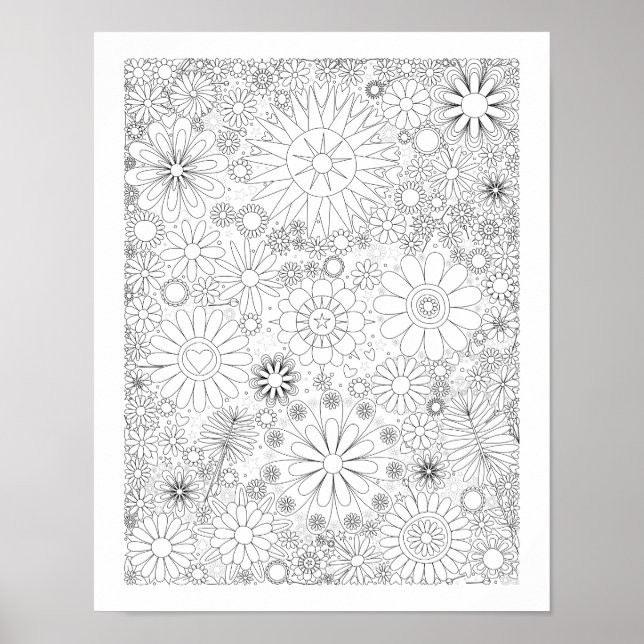 Farbe für Ihr eigenes Poster (Vorne)