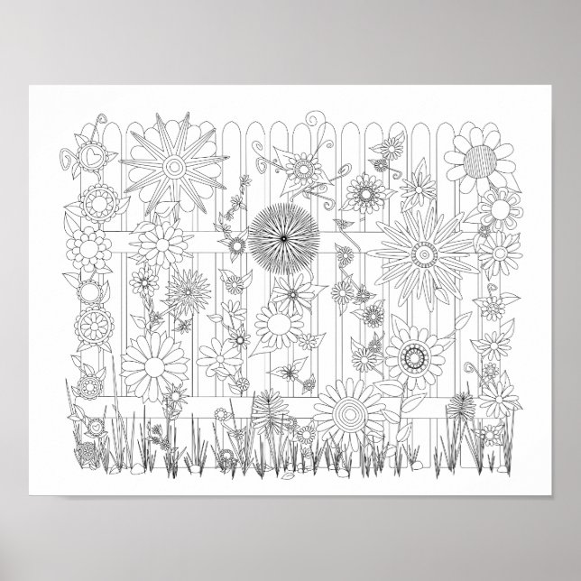 Farbe für Ihr eigenes Poster (Vorne)