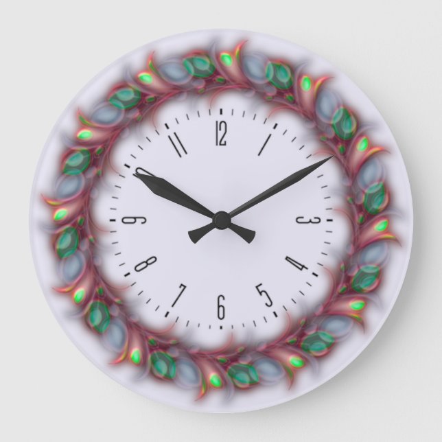 Farbe Große Wanduhr (Vorderseite)