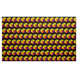 Farbe Hexagon 01 Stoff
