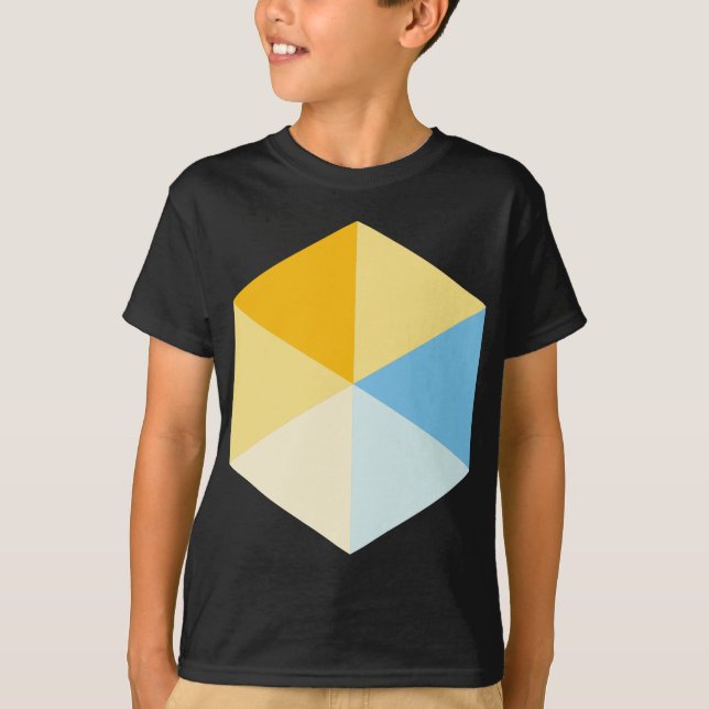 Farbe Hexagon 03 T-Shirt (Vorderseite)