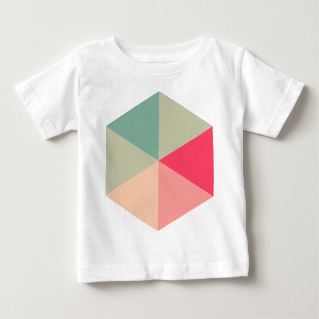 Farbe Hexagon 04 Baby T-shirt (Vorderseite)