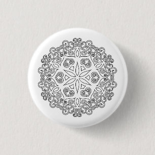 Farbe Ihr eigenes MANDALA - Farbbuch 2 Button