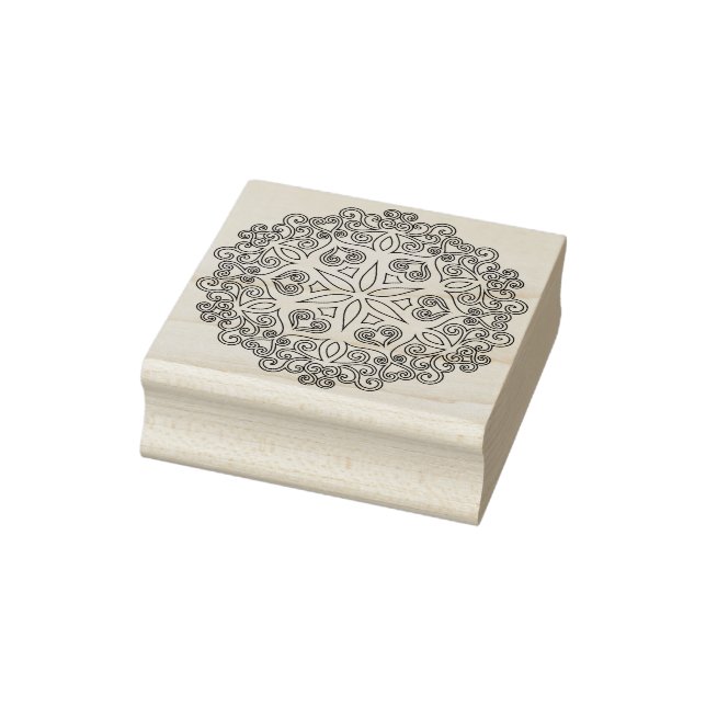 Farbe Ihr eigenes MANDALA - Farbbuch 2 Gummistempel (Stempel)