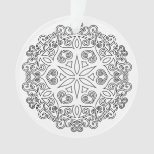 Farbe Ihr eigenes MANDALA - Farbbuch 2 Ornament