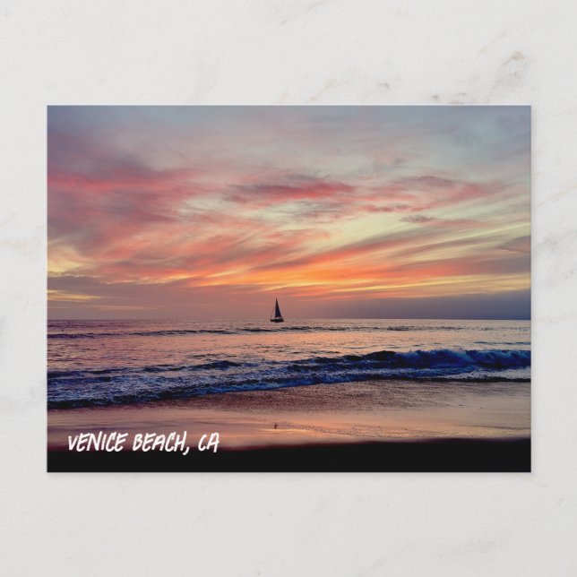Farbe Ihre Träume - Venice Beach, CA Postkarte (Vorderseite)