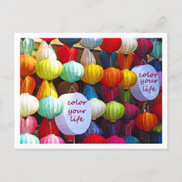 Farbe Ihrer Postkarte