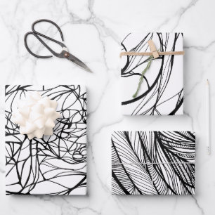 Farbe Ihres eigenen Papiers flache Blatt Set 3