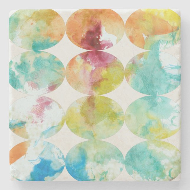 Farbe II Steinuntersetzer (Vorderseite)