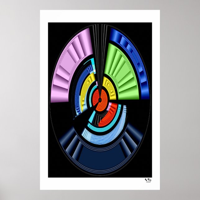 FARBE ILLUSION #01/P POSTER (Vorne)