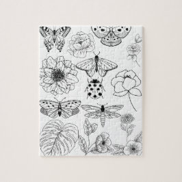 Farbe im eigenen Gartenpuzzle Puzzle