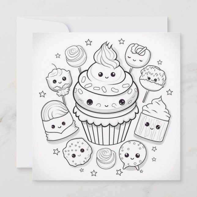 Farbe in Geschenkkarte (Vorderseite)