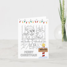 Farbe in Ihrer eigenen Weihnachtskarte