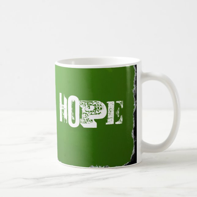 Farbe, Leiter, Hoffnung Kaffeetasse (Rechts)