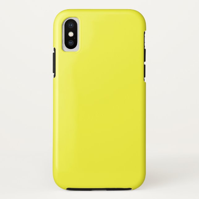 Farbe maximal gelb Case-Mate iPhone hülle (Rückseite)